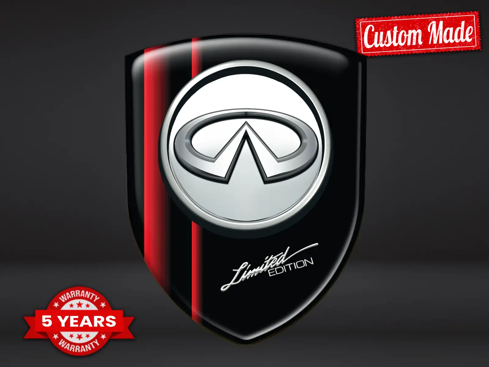 Infiniti Logo Pegatina Pro Máximo Diseño Estilo Resistente